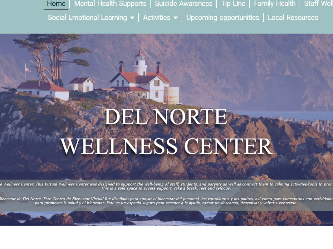 Del Norte Wellness Center website