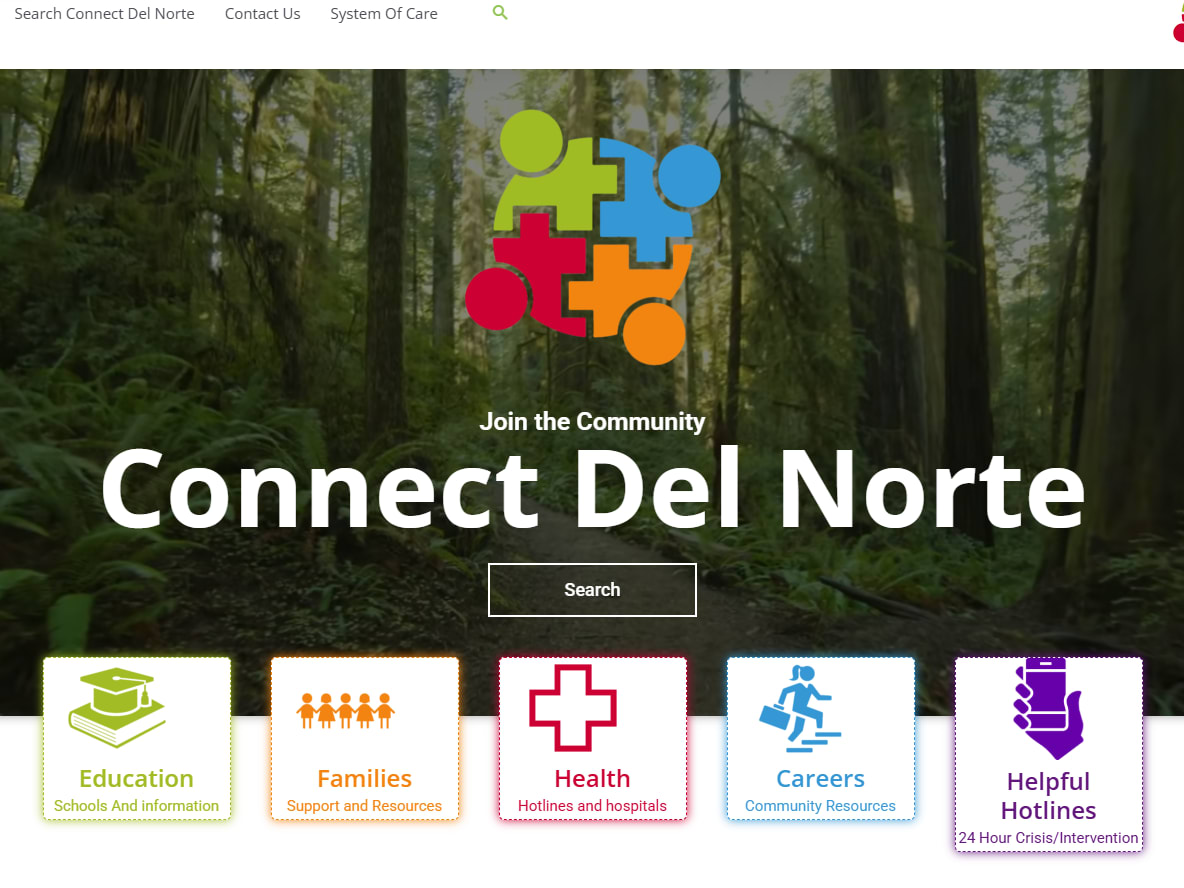Connect Del Norte website