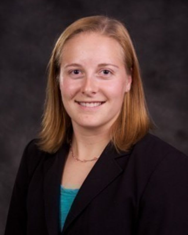 Portrait of Rachael Grave, Marshfield head coach