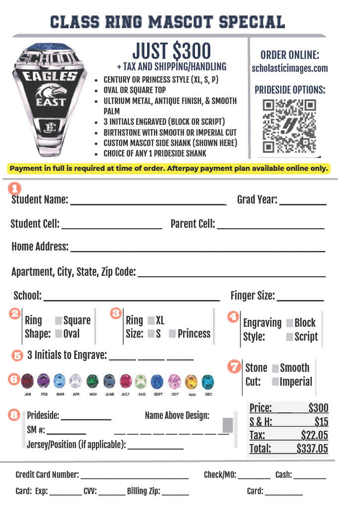 class ring information