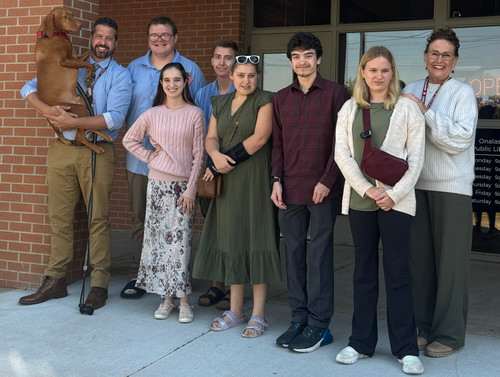 Project L.I.V.E. students engaging in community and vocational learning