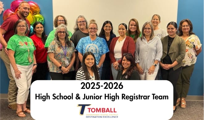 2025-2026 High School and Junior High Registrar Team