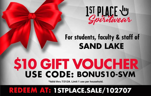 Gift voucher code graphic