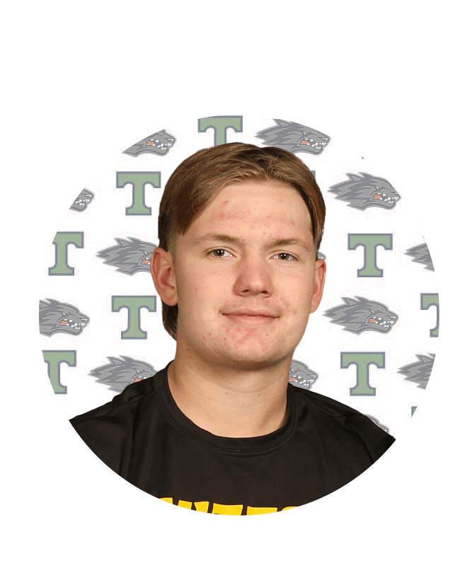 Brody Heideman, Offensive Lineman, number 54, Senior.