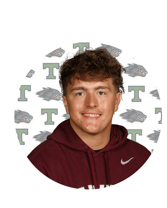 Xander Imbierowicz, Offensive Lineman, number 57, Senior.