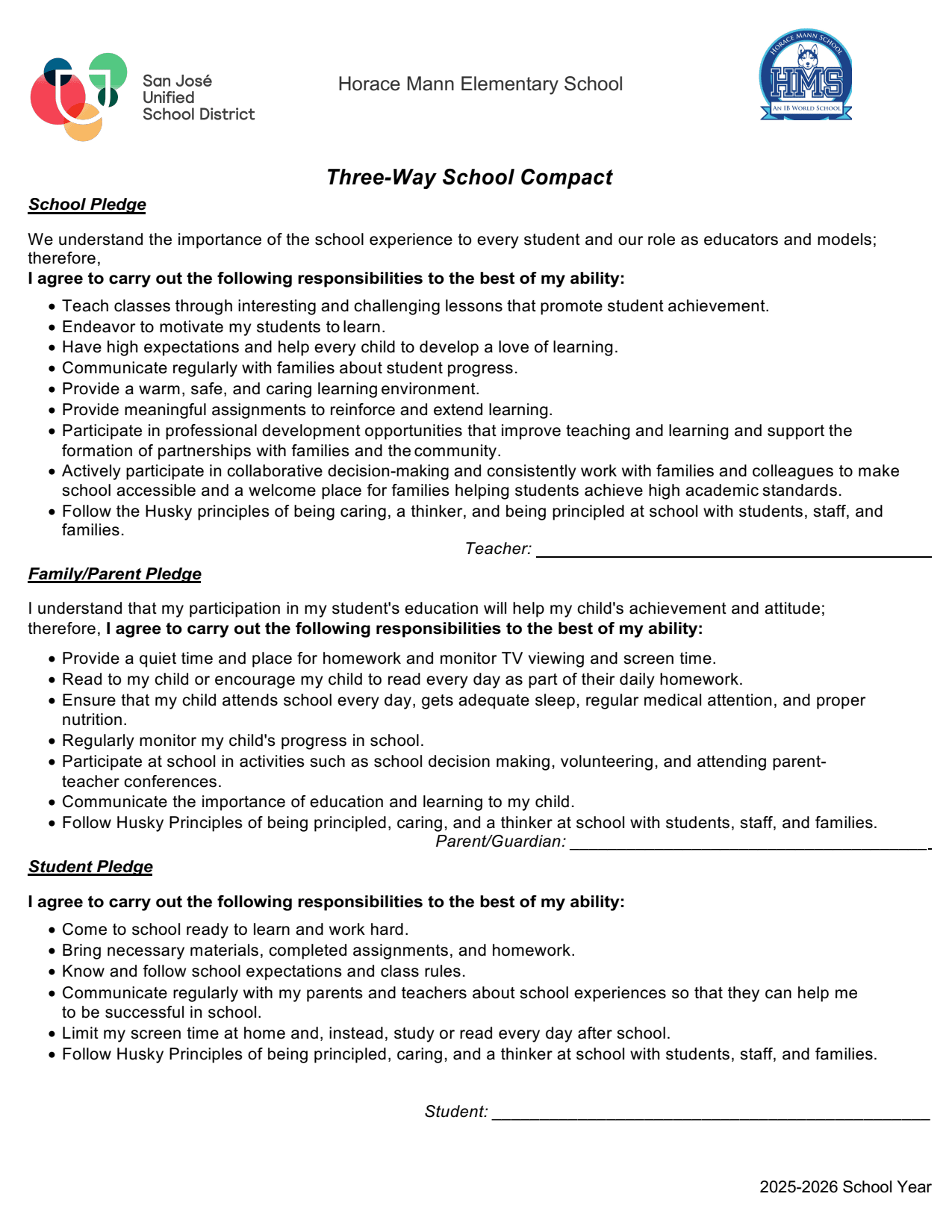 Horace Mann School — Classrooms