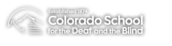 Colorado School for the Deaf and Blind logo