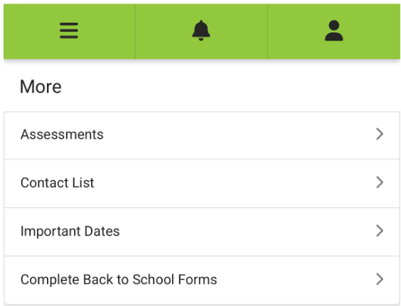 Complete back to school forms