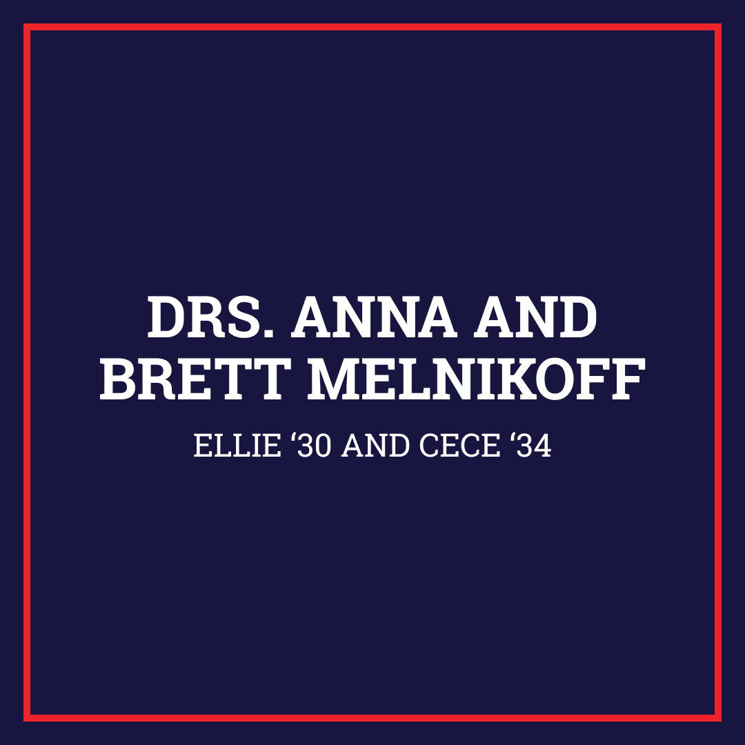Melnikoff family sponsor recognition