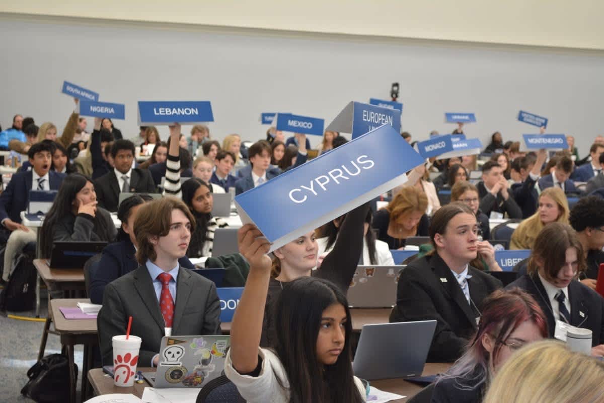 High School Students participate in Model UN at Georgia Southern University