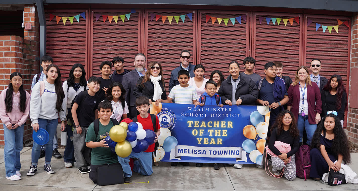 Melissa Towning - Teacher of the Year