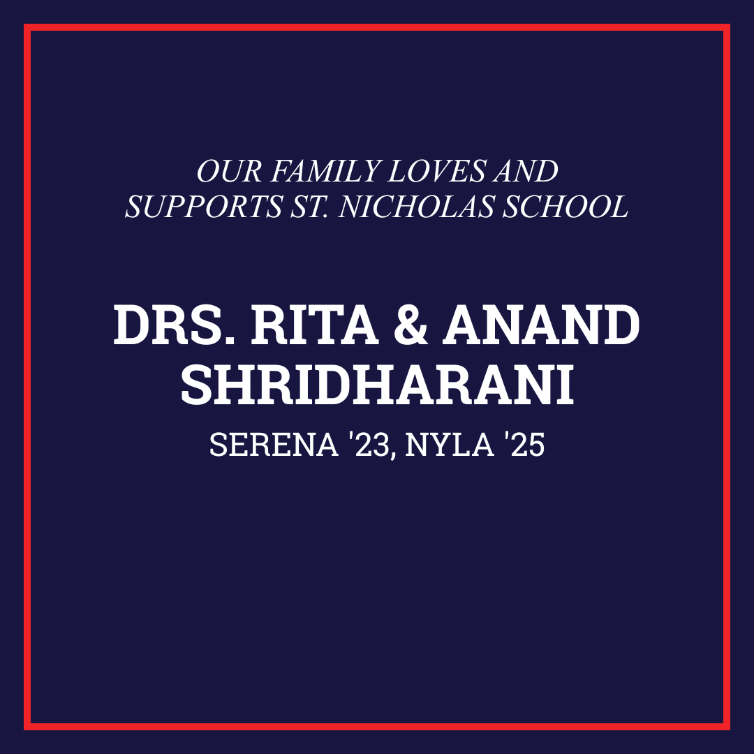 Shridharani family sponsor recognition