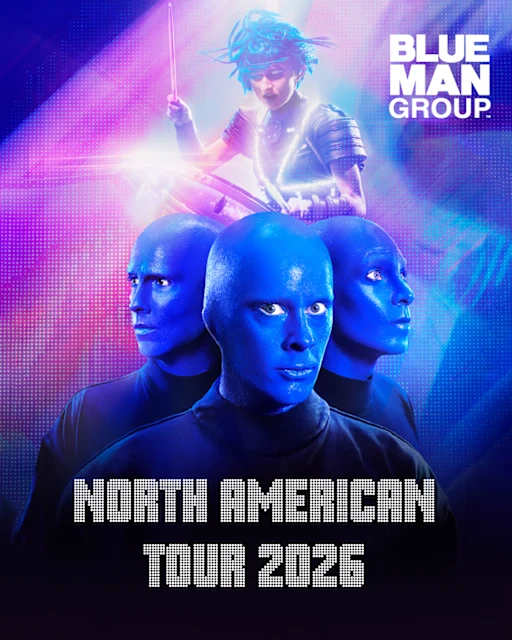 World-Renowned Blue Man Group Set to Perform at Heindl Center on