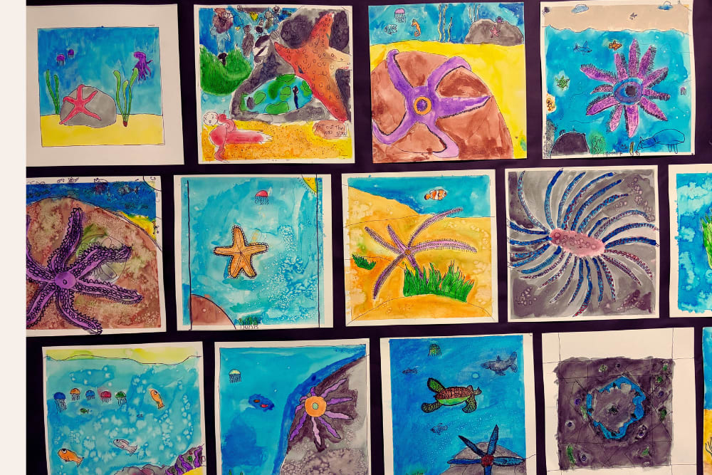 Carl Cozier Elementary School — Arts