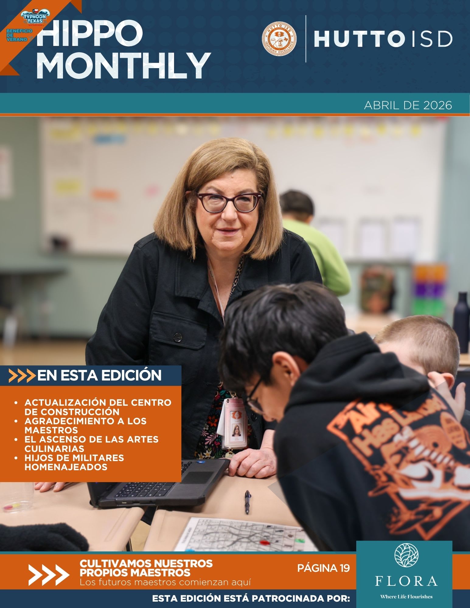 Hippo Monthly Spanish cover, abril 2026