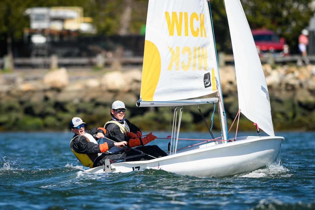 Sailing Team Sits Atop NESSA Standings