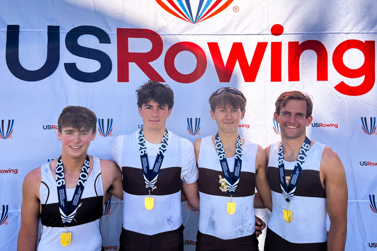 Brunswick Rowers Win Men's Youth Four 