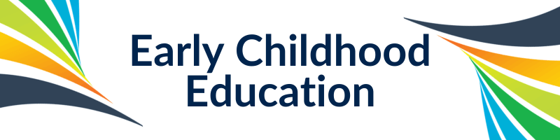 Early childhood education banner