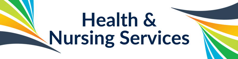 Health and Nursing Services banner