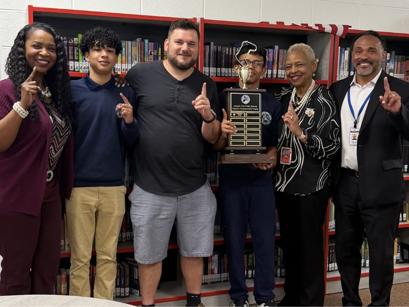 District wide esports winning team