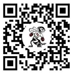 QR code for the Alumni Athletic Excellence Award nomination form