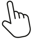 pointing hand