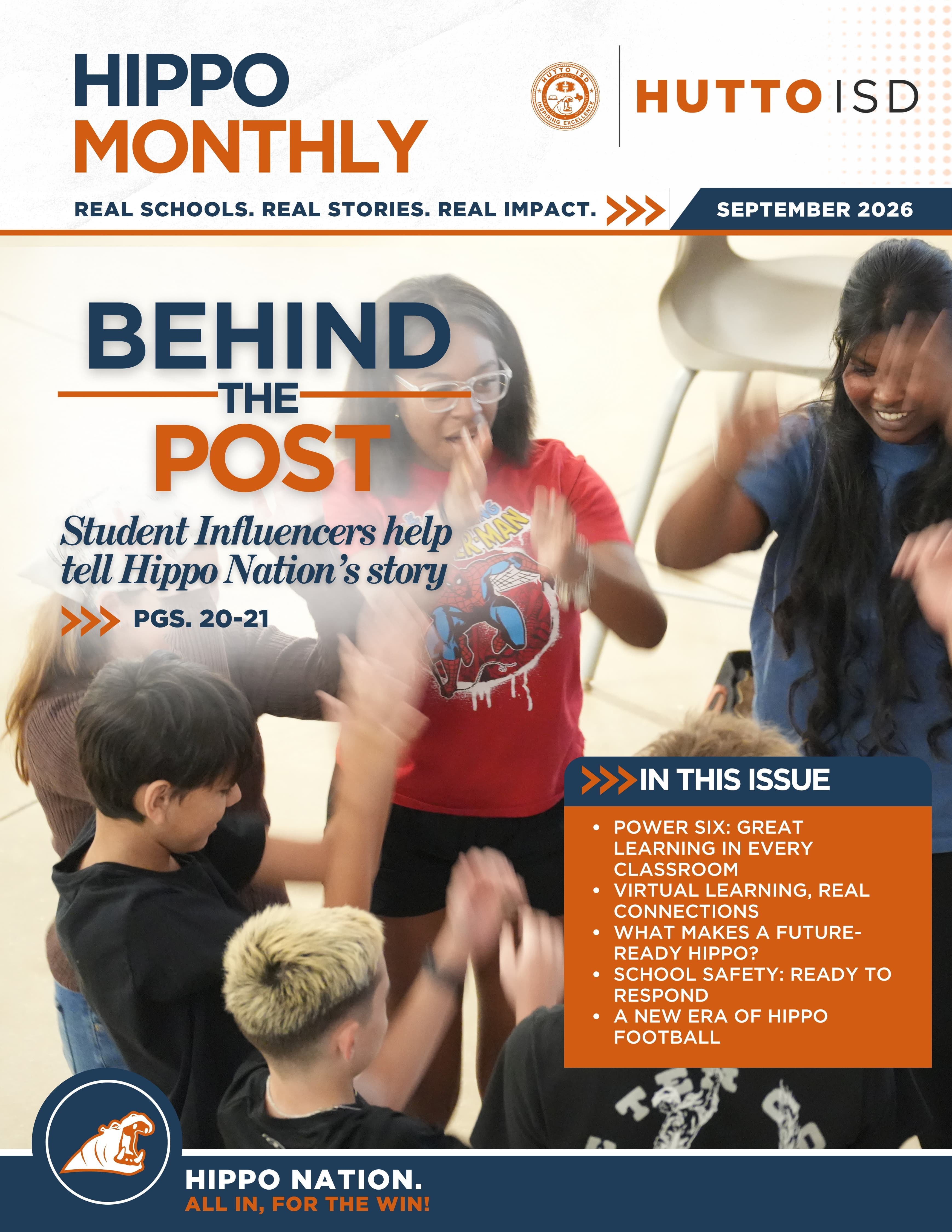 September 2026 Hippo Monthly cover