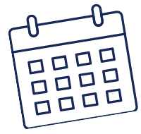blue calendar