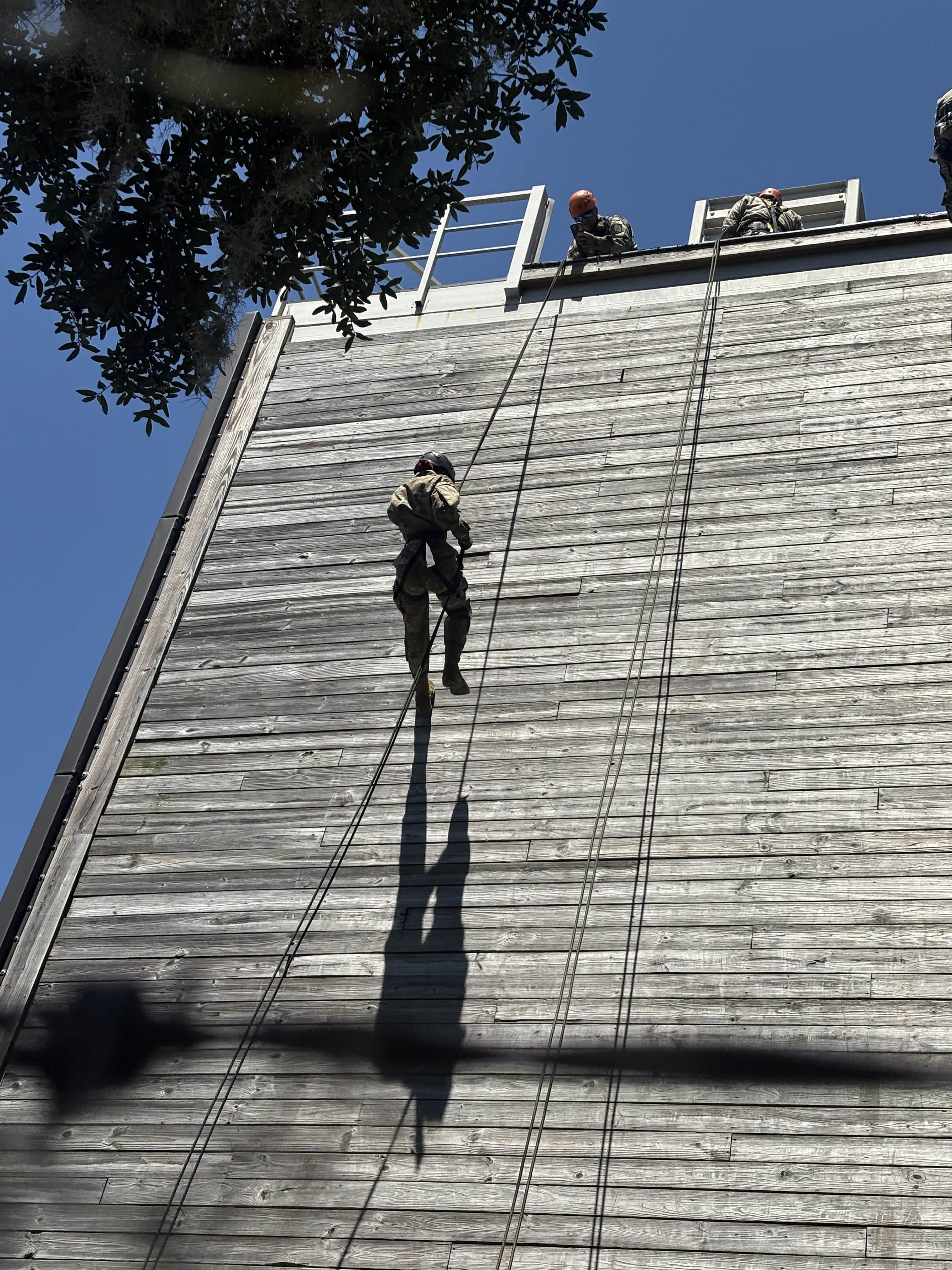 Chickasaw JROTC cadets participating in a program activity