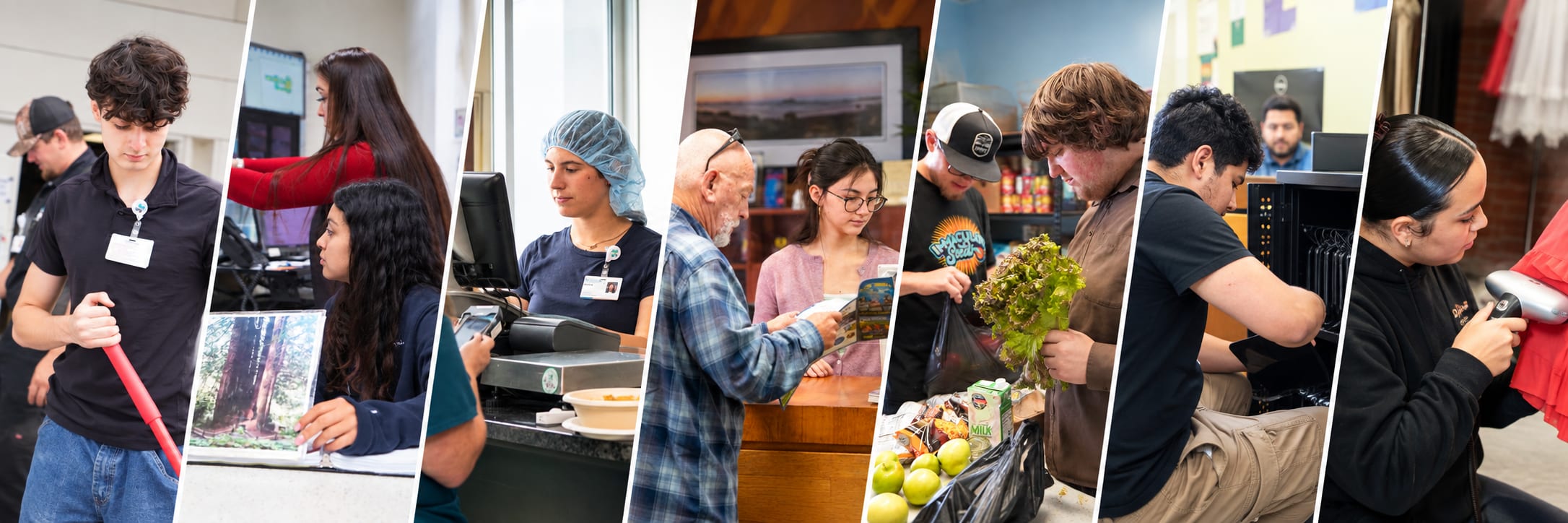 E3 Summer Youth Program students gaining hands-on work experience at businesses and community organizations across Del Norte County