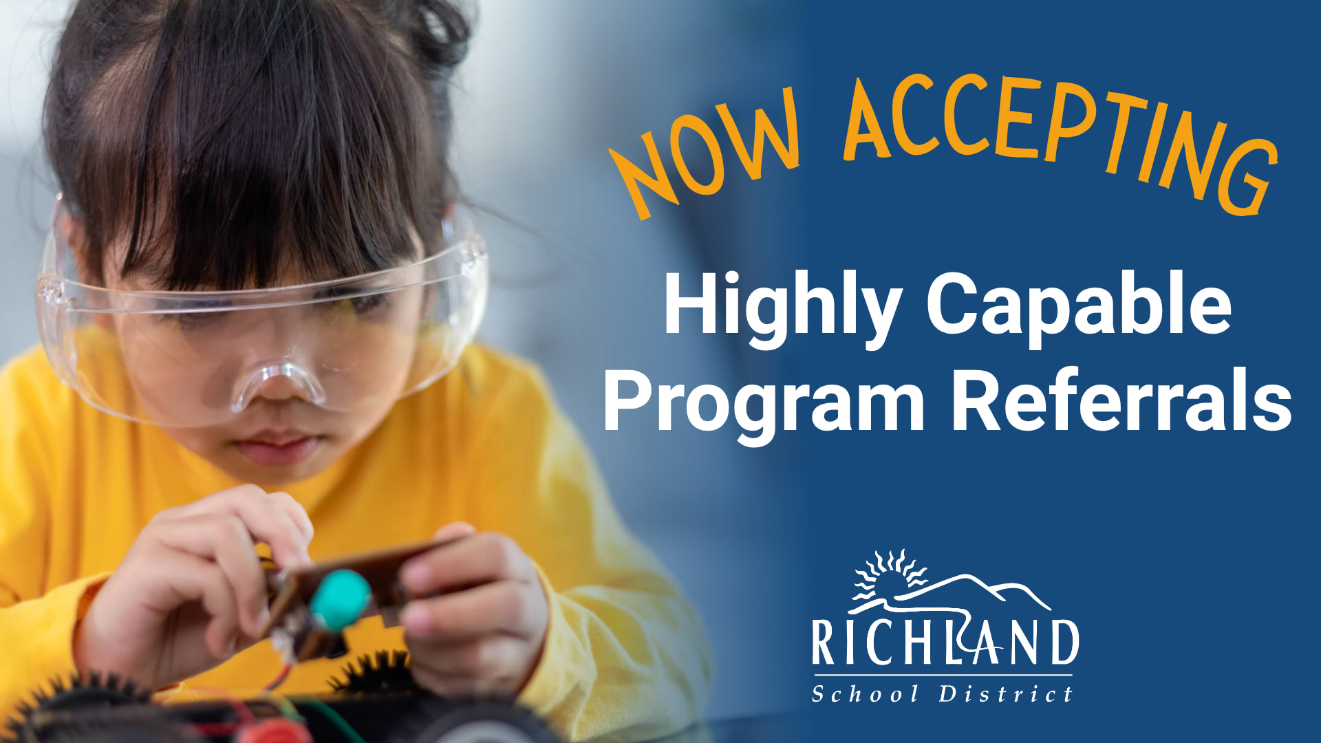 Now accepting Highly Capable Program Referrals