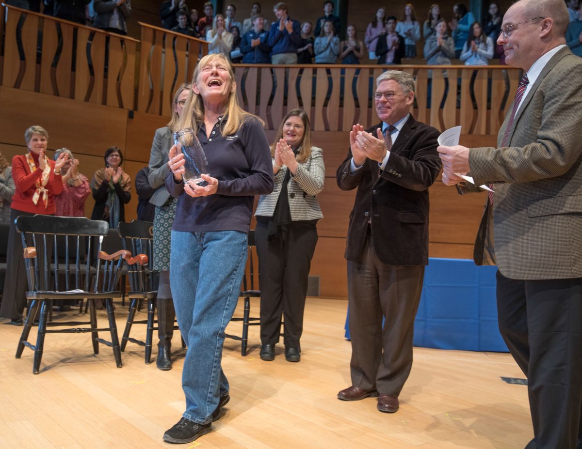 Hotchkiss Recognizes LongServing Staff and Faculty; Hooker and Barker