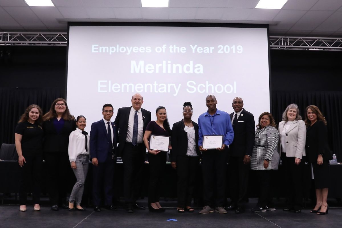 Merlinda Employees of the Year News Details Merlinda Elementary