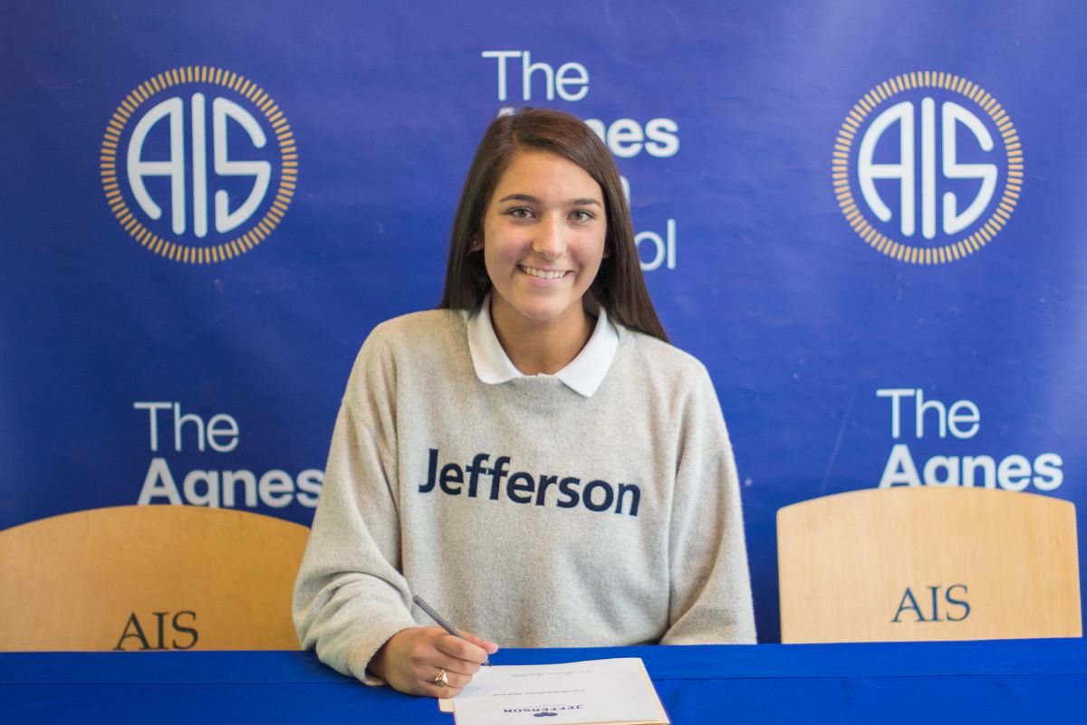 Senior Athlete Celebrates College Commitment News Detail Page The