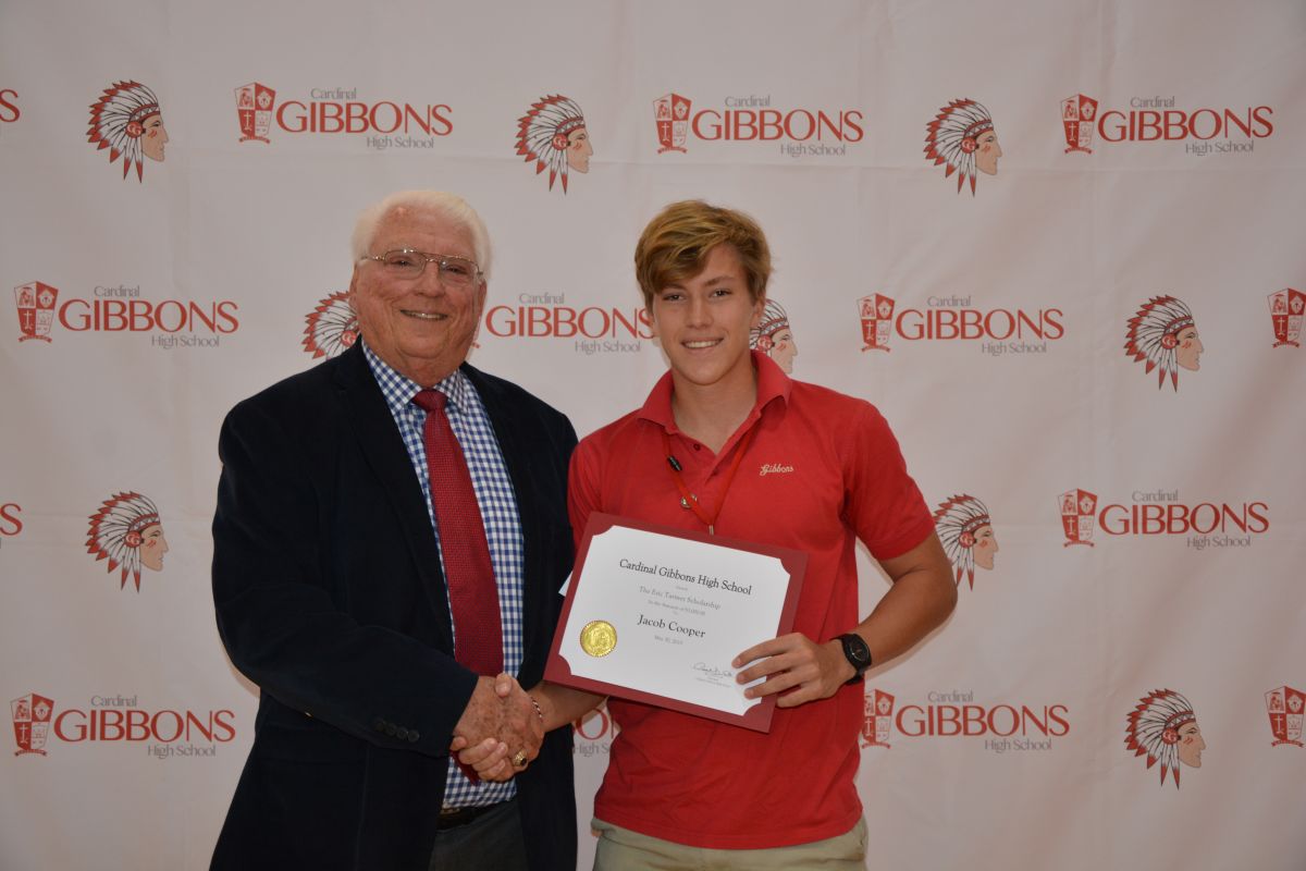 20182019 Academic Award Winners Posts Cardinal Gibbons High School
