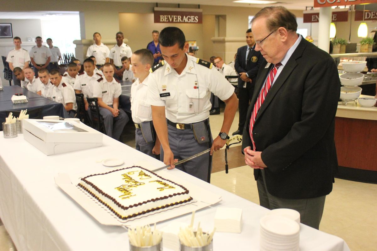 Corps of Cadets Celebrates Gen. Cates’ 124th Birthday | News Details