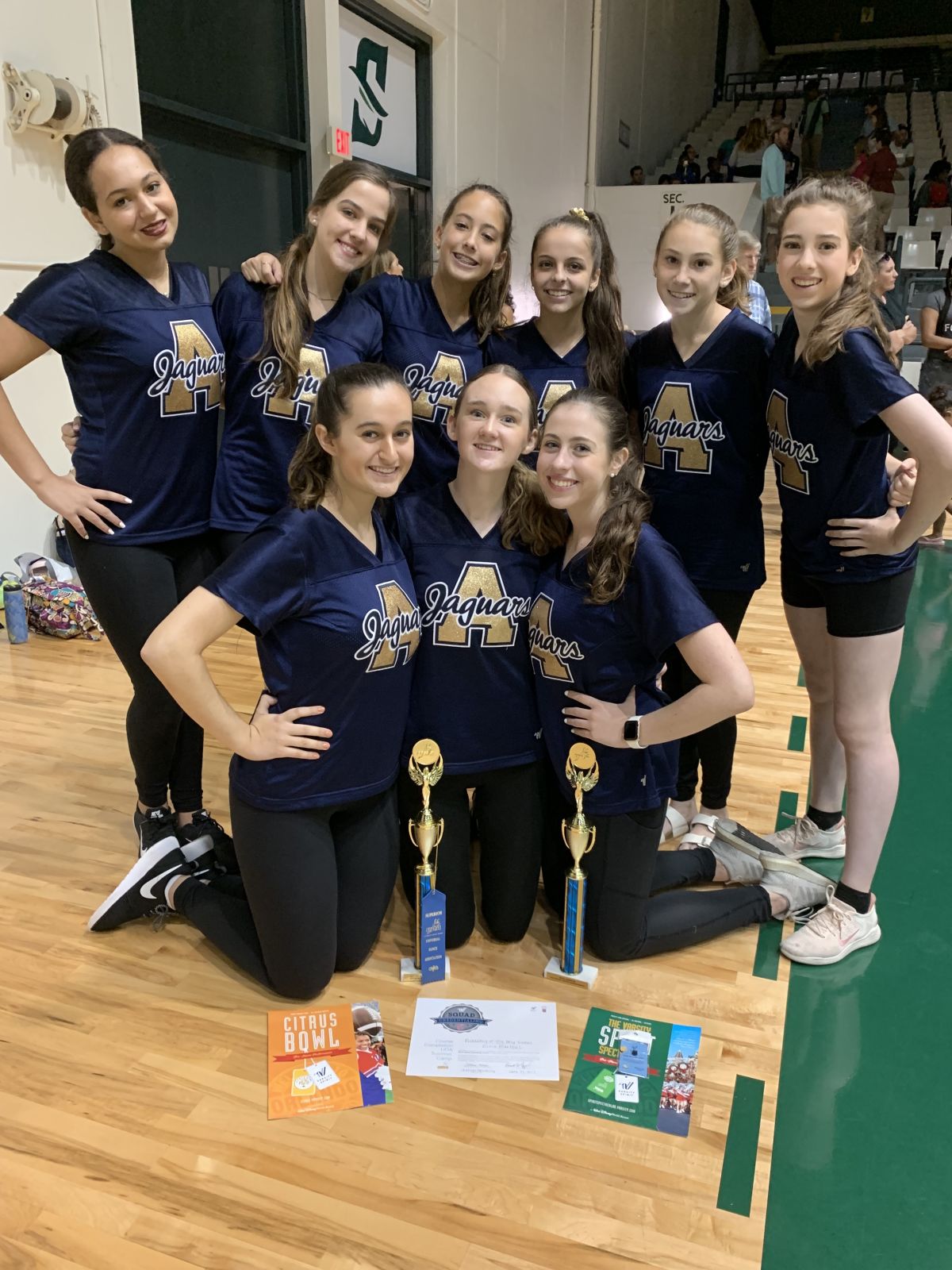 Jaguarettes Attend Dance Camp Post Details Academy of the Holy Names