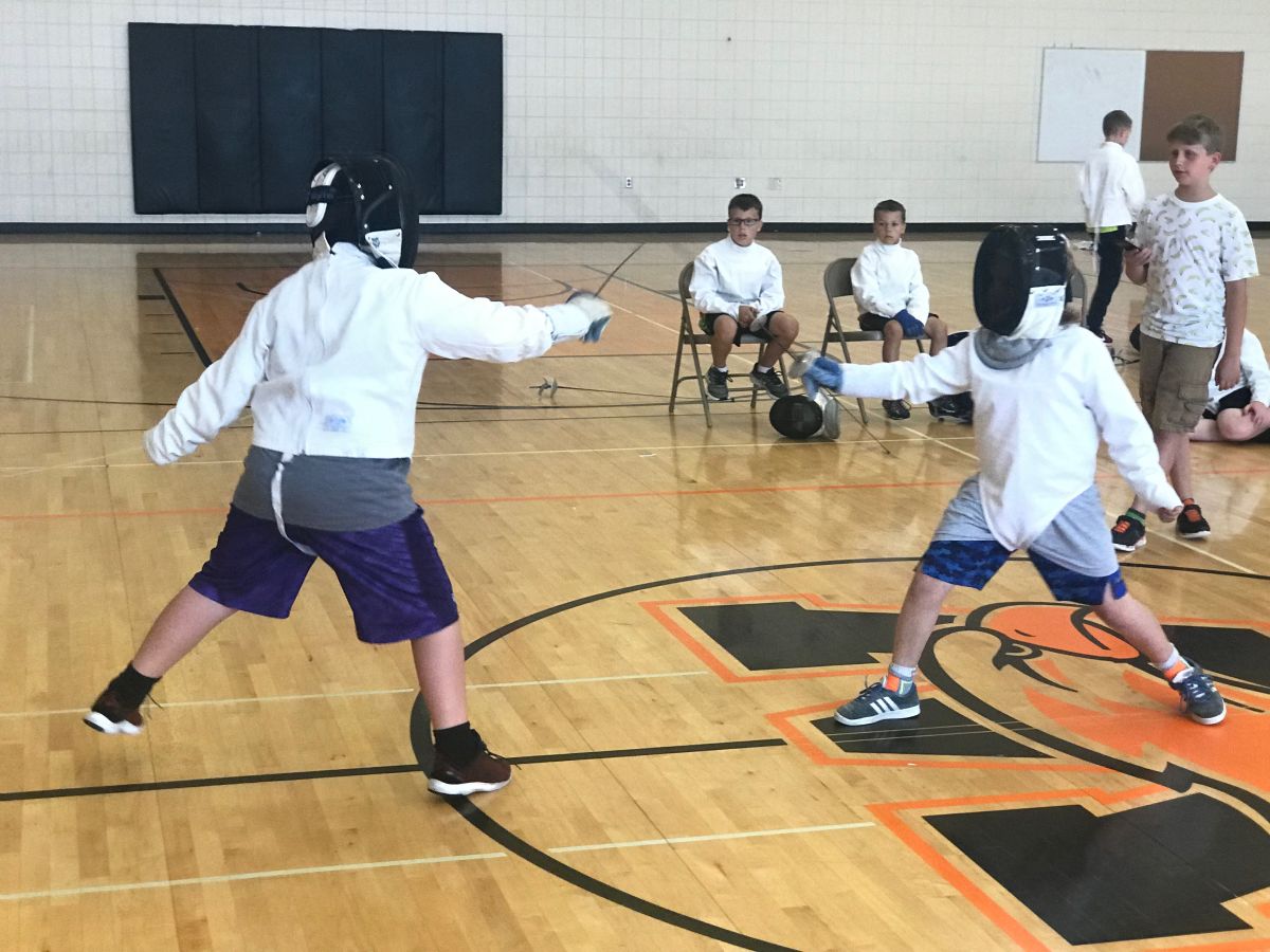 'You get to play with a sword' Fencing class highlights variety of