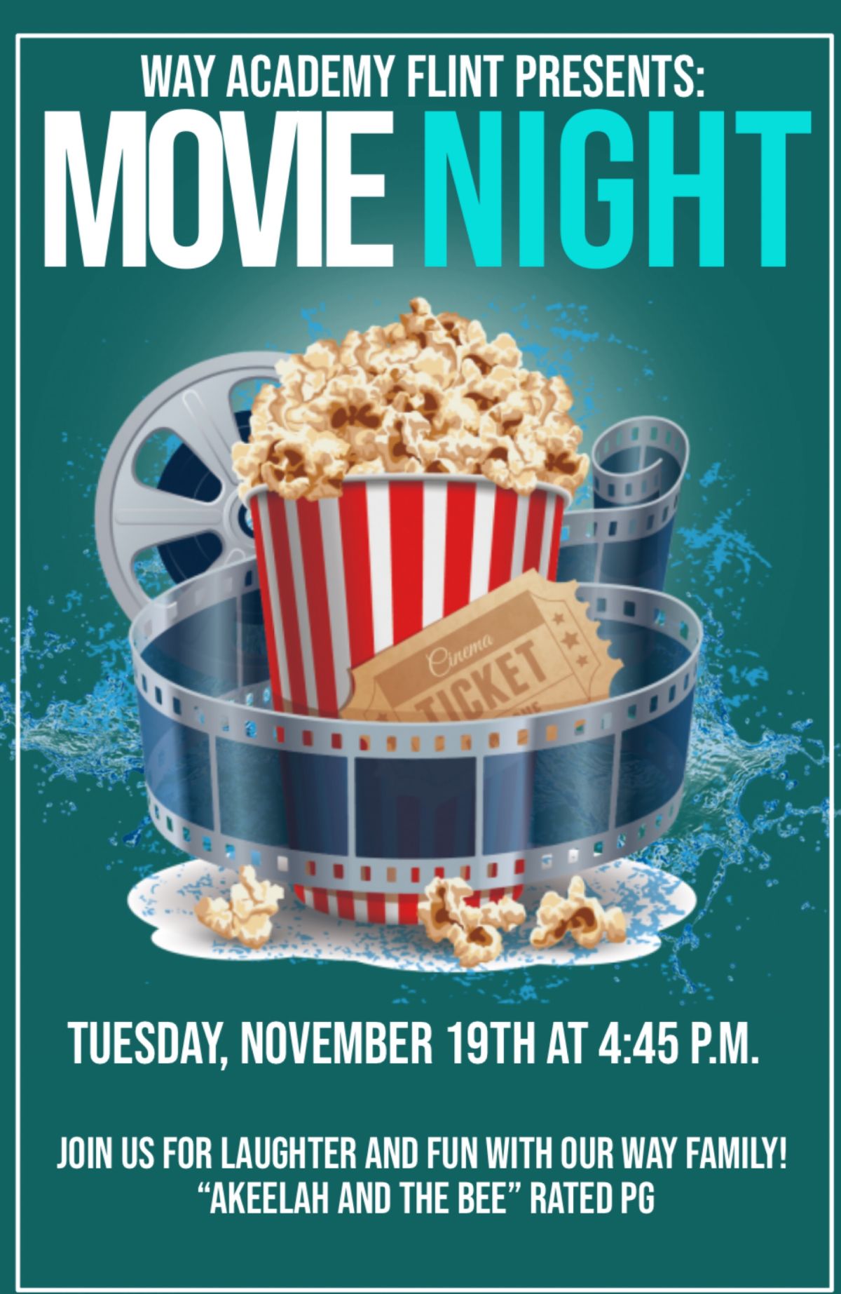 Come to our Movie Night on Nov 19th! | News Details