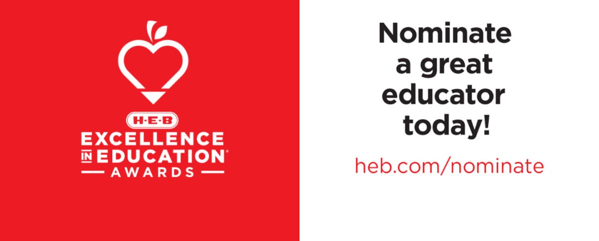 Nominations Open For H-E-B Excellence In Education Awards | News Item ...