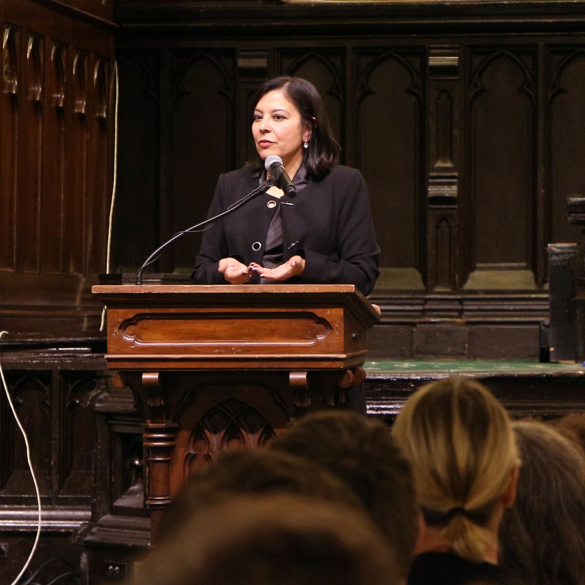 Students Engage with Founder's Day Speaker Lillian Rodriguez Lopez ’79 ...