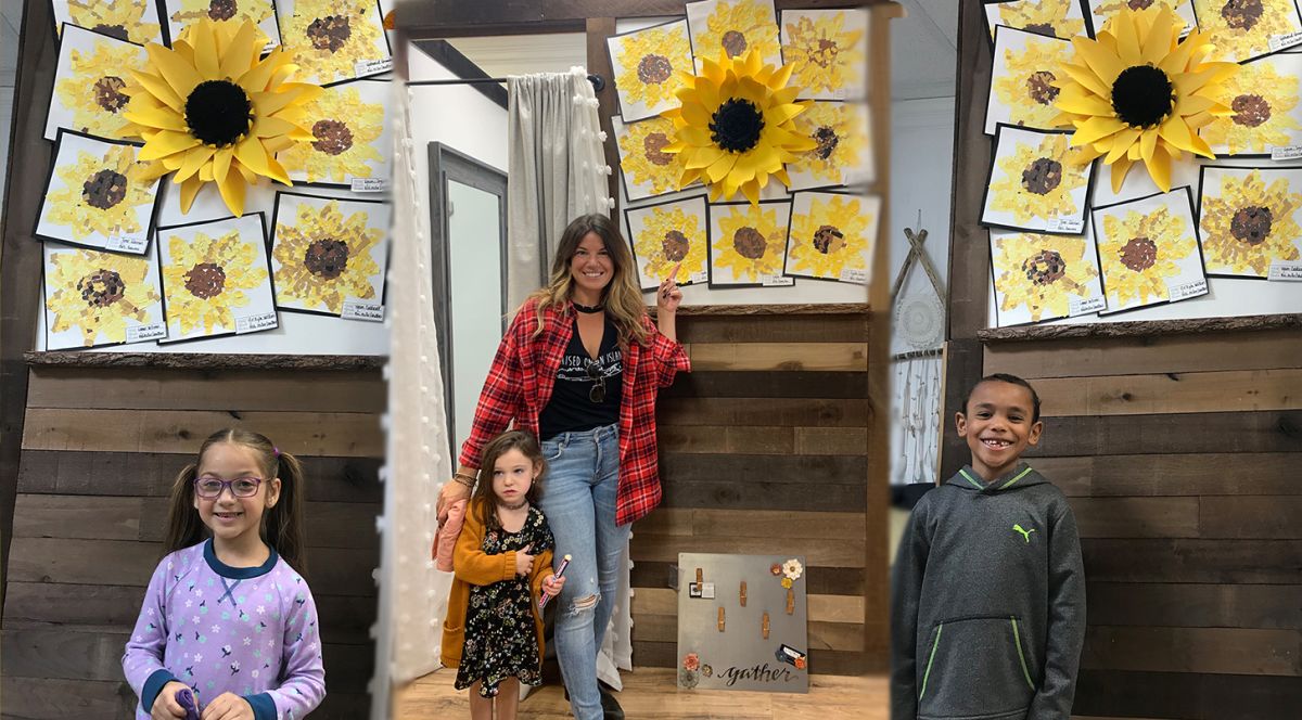 Hobart Student Artwork on Display at a Center Moriches Boutique News Post