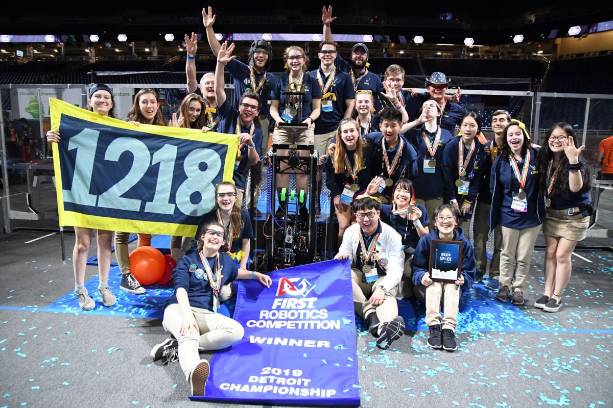 First robotics store world competition 2019