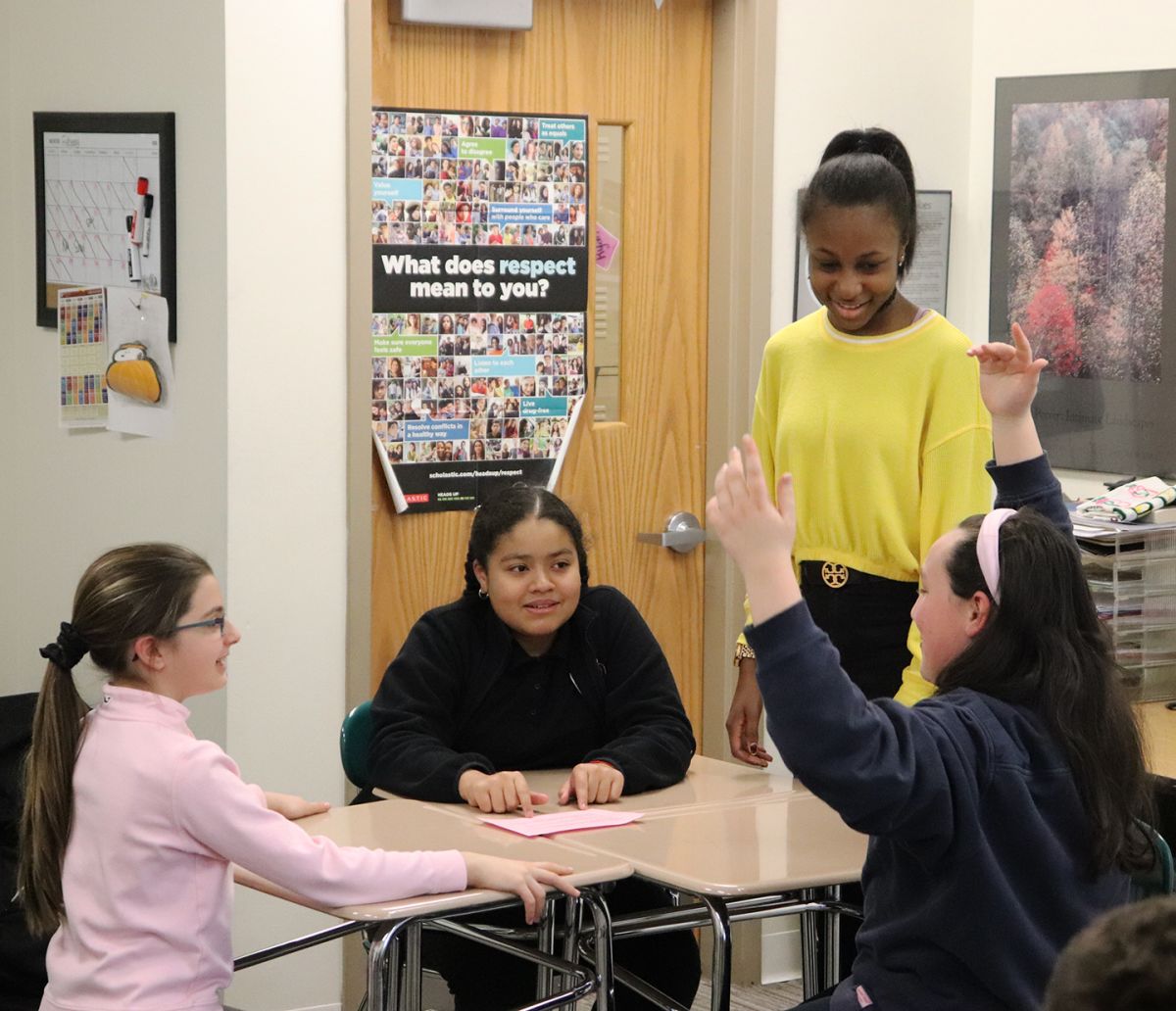 Upper Schoolers Lead Identity and Perspective Workshops for Middle