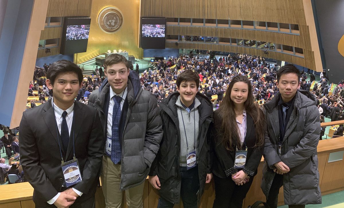 Model United Nations '20 News Item Suffield Academy