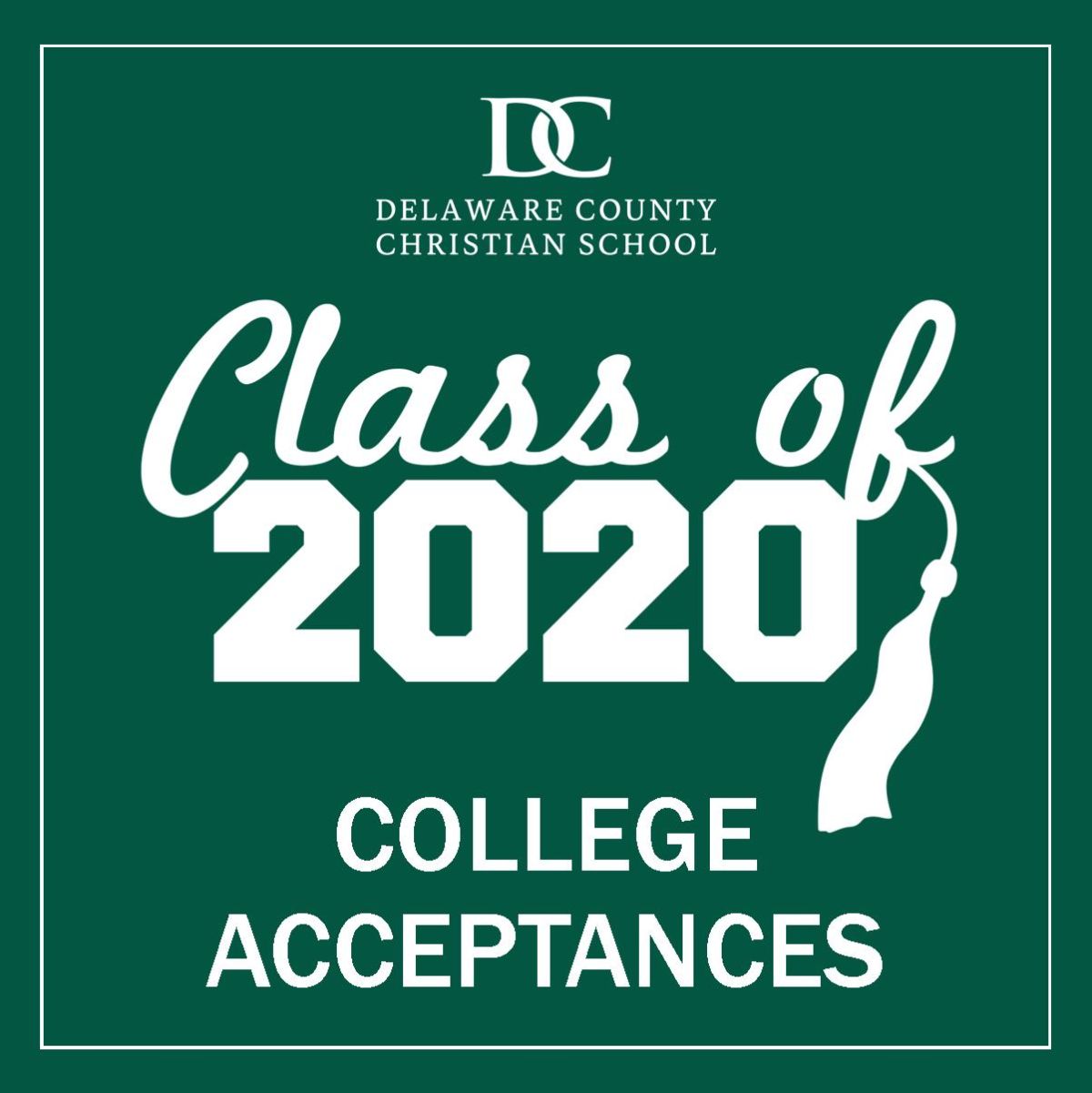 Class Of 2020 College Acceptances | News Story