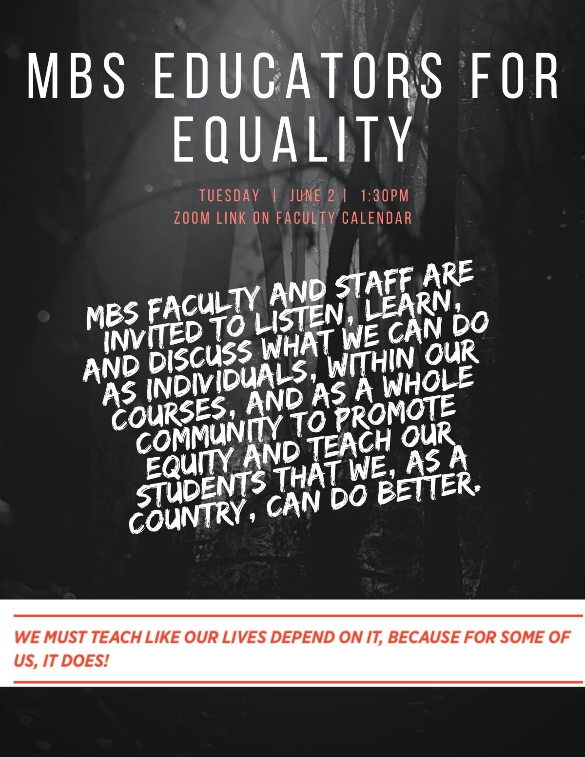 Mbs Faculty And Staff Participate In Race Relations Dialogue Morristown Beard School News