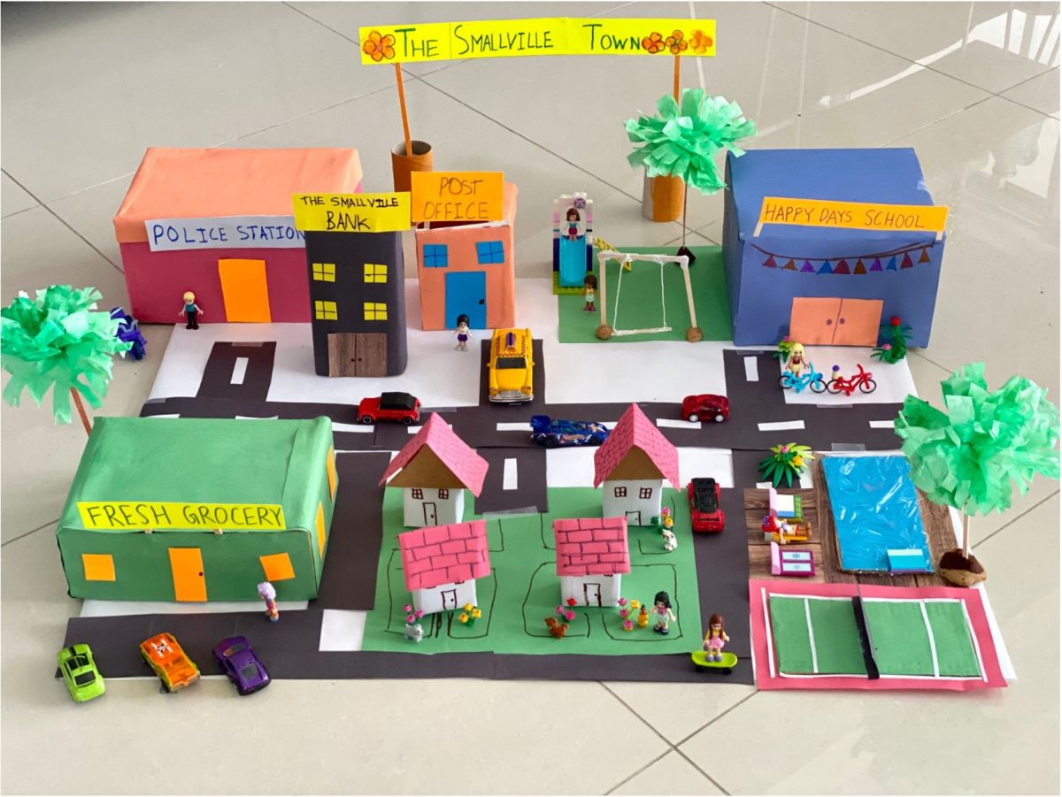 Grade 3 My Community Diorama News Dynamic Content Detail