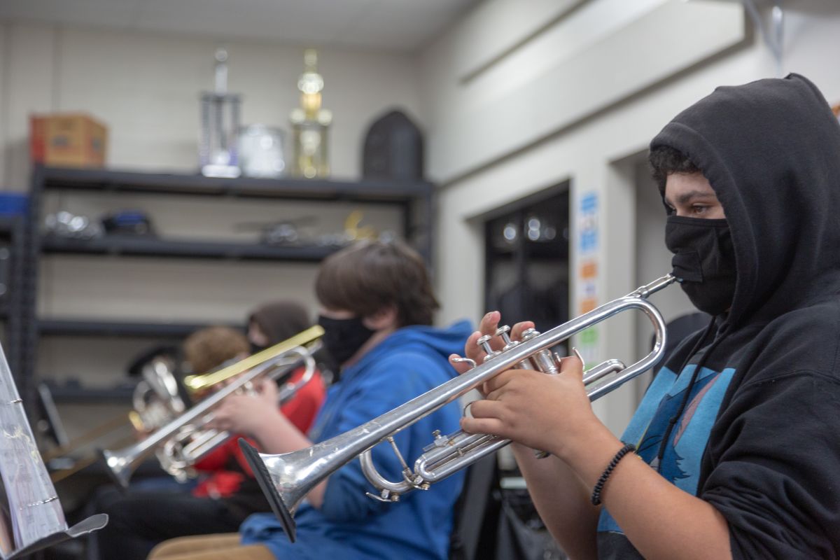 Tulsa Public Schools bands perform final pieces News Item