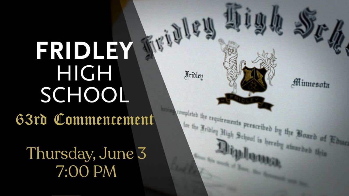 Fridley High School Commencement Ceremony News Post